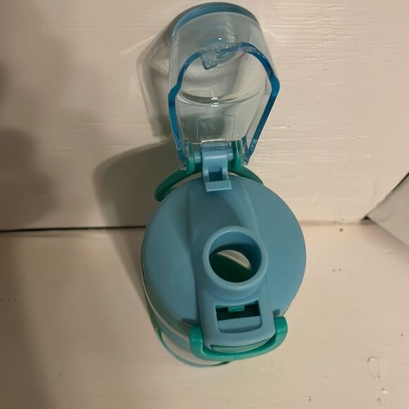 16oz Pool Blue Bubba Flo Kids Water Bottle-sippy cup-w/leak proof lid - Picture 7 of 15